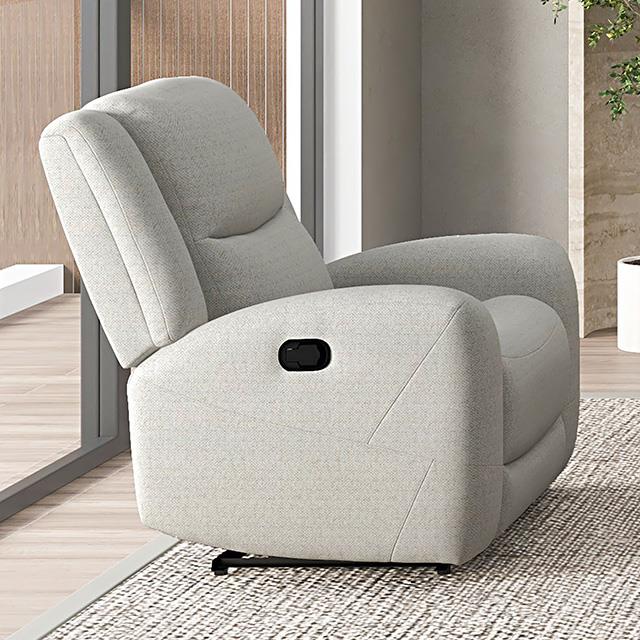  Furniture of America Giraldus CM9988BG-CH-M Manual Recliner IMAGE 1