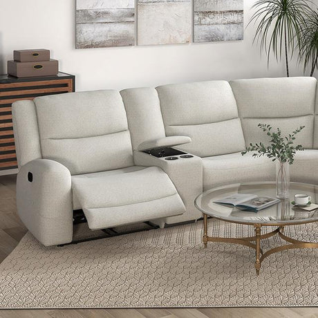  Furniture of America Giraldus CM9988BG-M-SECT Motion Sectional IMAGE 1