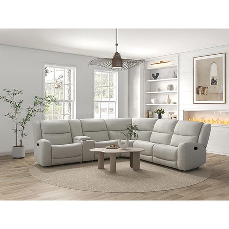  Furniture of America Giraldus CM9988BG-M-SECT Motion Sectional IMAGE 5
