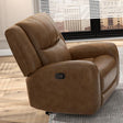  Furniture of America Leolinus CM9989BR-CH-M Manual Recliner IMAGE 1