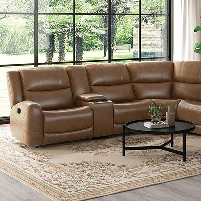  Furniture of America Leolinus CM9989BR-M-SECT Motion Sectional IMAGE 1