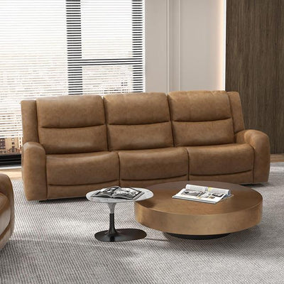  Furniture of America Leolinus CM9989BR-SF-M Manual Recliner Sofa IMAGE 1