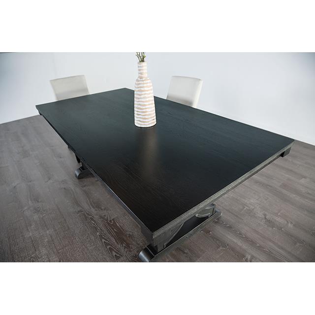 Furniture of America Gosport FM3200BK-T Dining Table IMAGE 3