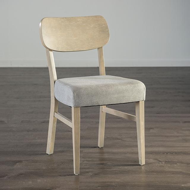  Furniture of America Keynes FM3201GY-SC-2PK Side Chair IMAGE 1