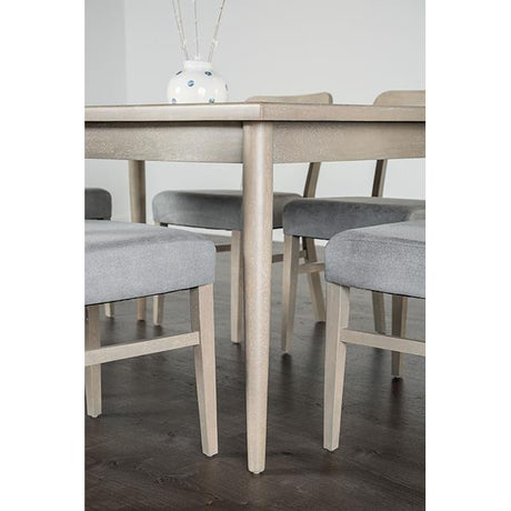  Furniture of America Keynes FM3201GY-T Dining Table IMAGE 3