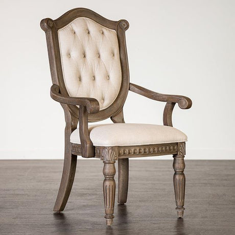  Furniture of America Oakham FM3418AK-AC-2PK Arm Chair IMAGE 1