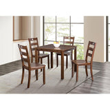  Furniture of America Lubbock FM3419WN-T-5PK 6 pc Dining Table Set IMAGE 2
