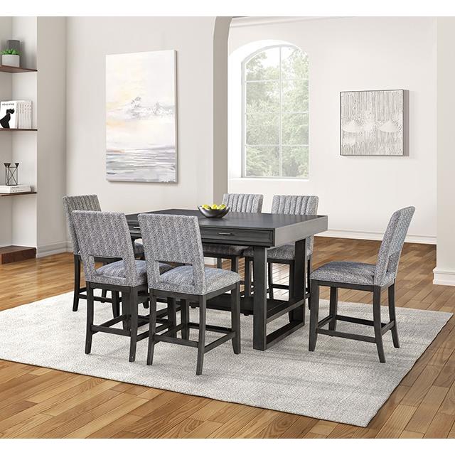 Furniture of America Potton FM3425GY-PT Counter Height Table IMAGE 2