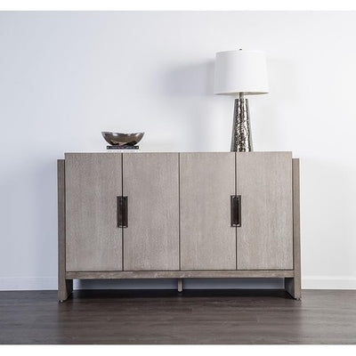  Furniture of America Vestby FM3597GY-SV Server IMAGE 1
