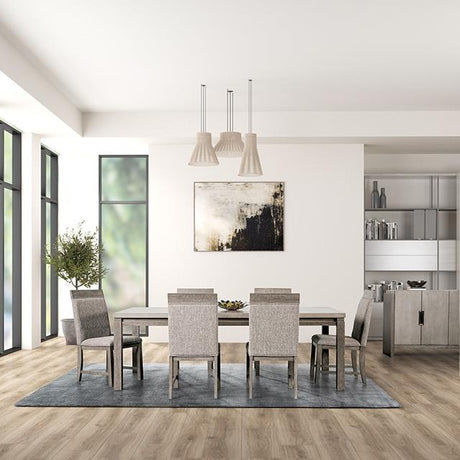  Furniture of America Vestby FM3597GY-T Dining Table IMAGE 3
