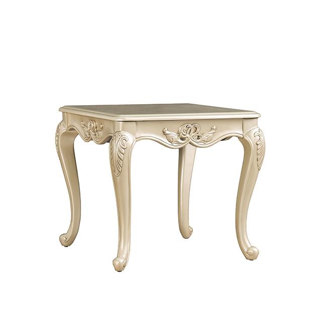  Furniture of America Rochester FM45001WH-E End Table IMAGE 3