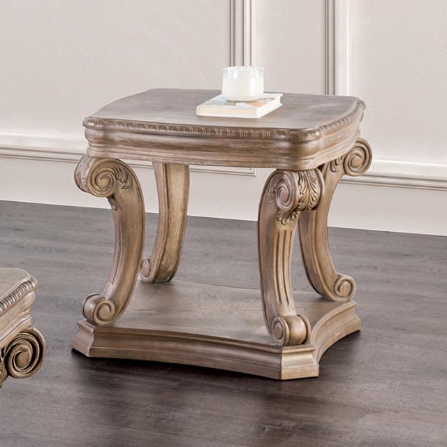  Furniture of America Oakway FM4518AK-E End Table IMAGE 1