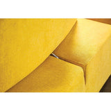  Furniture of America Stavanger FM63001YL-G Curved 3-Seater IMAGE 4