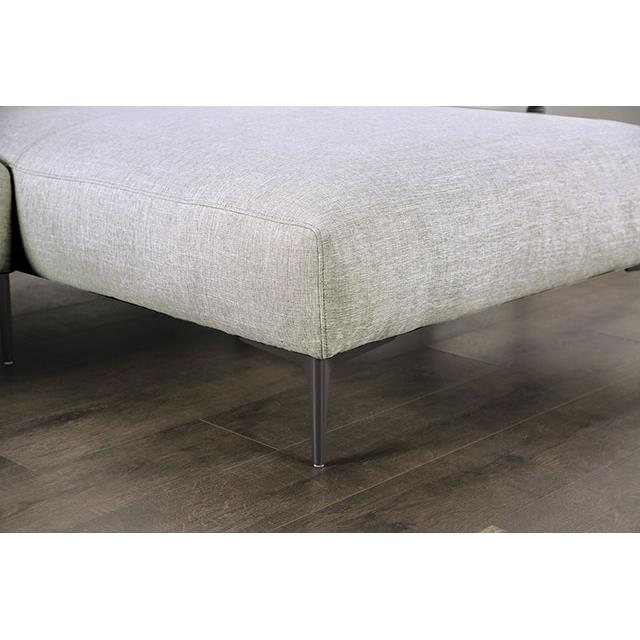  Furniture of America Paderborn FM63002LG-SECT-R Sectional, Right Chaise IMAGE 4