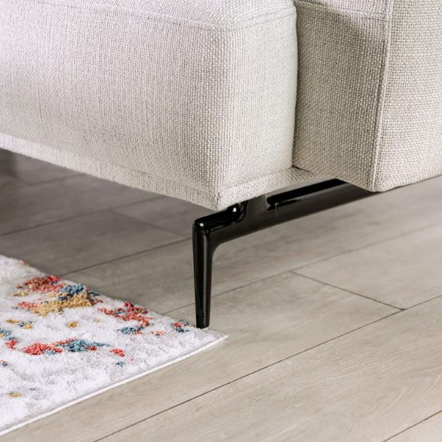  Furniture of America Baerum FM63006LG-SECT-R Sectional, Right Chaise IMAGE 4