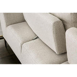  Furniture of America Gladbach FM63007BG-SECT-L Sectional, Left Chaise IMAGE 3