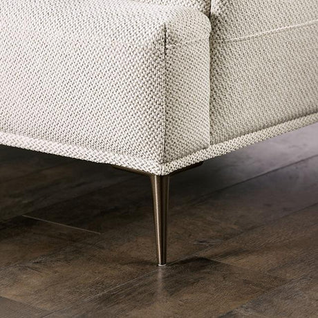  Furniture of America Gladbach FM63007BG-SECT-L Sectional, Left Chaise IMAGE 6
