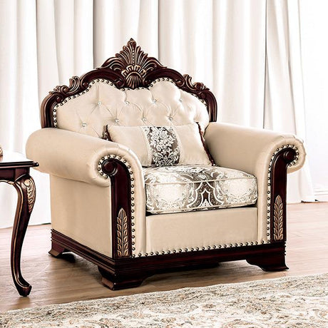  Furniture of America Yucatan FM65004BG-CH-PK Chair IMAGE 1