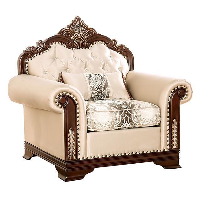  Furniture of America Yucatan FM65004BG-CH-PK Chair IMAGE 3