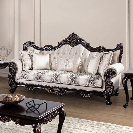  Furniture of America Palencia FM65005BG-SF Sofa IMAGE 1
