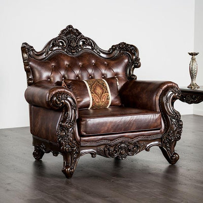 Furniture of America Palencia FM65005BR-CH Chair IMAGE 1