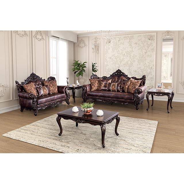  Furniture of America Palencia FM65005BR-CH Chair IMAGE 2