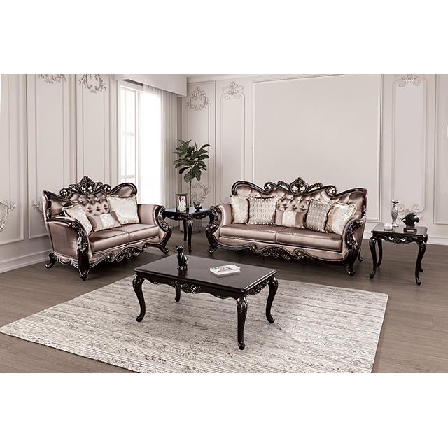  Furniture of America Albacete FM65006BR-CH Chair IMAGE 2
