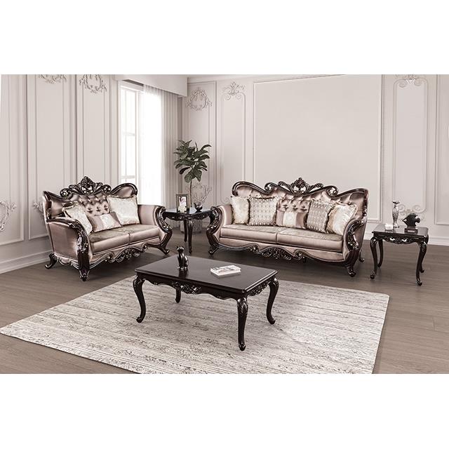  Furniture of America Albacete FM65006BR-SF Sofa IMAGE 2