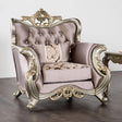  Furniture of America Albacete FM65006PR-CH Chair IMAGE 1