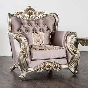  Furniture of America Albacete FM65006PR-CH Chair IMAGE 1
