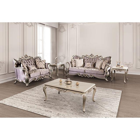  Furniture of America Albacete FM65006PR-CH Chair IMAGE 2