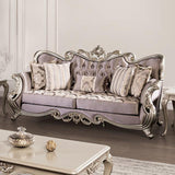 Furniture of America Albacete FM65006PR-SF Sofa IMAGE 1