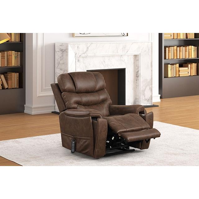  Furniture of America Guinevra FM68005WN-LC Power Lift Chair IMAGE 3