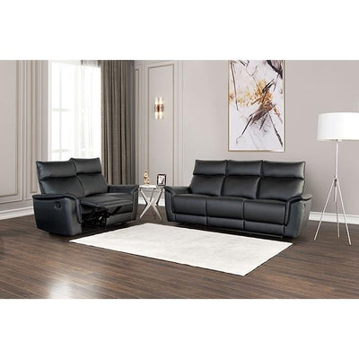  Furniture of America Bienne FM69002BK-CH-M Recliner Chair IMAGE 1