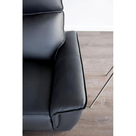  Furniture of America Bienne FM69002BK-CH-M Recliner Chair IMAGE 5