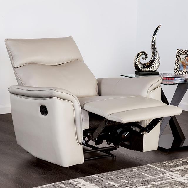 Furniture of America Bienne FM69002TP-CH-M Recliner Chair IMAGE 1