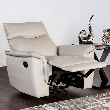  Furniture of America Bienne FM69002TP-CH-M Recliner Chair IMAGE 1