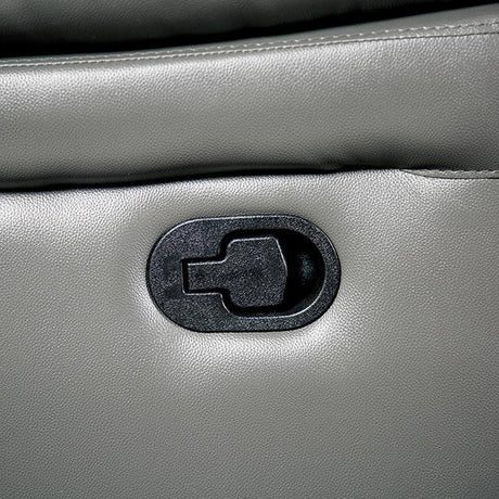  Furniture of America Glarus FM69003DG-LV-M Loveseat Manual Recliner IMAGE 3