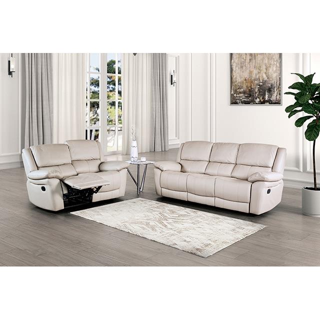  Furniture of America Glarus FM69003WH-CH-M Recliner Chair IMAGE 2