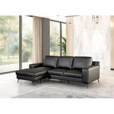  Furniture of America Stordal FM69004BK-SECT-L Sectional, Left Chaise IMAGE 2