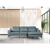  Furniture of America Stordal FM69004BL-SECT-R Sectional, Right Chaise IMAGE 3