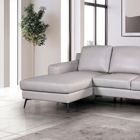  Furniture of America Stordal FM69004LG-SECT-L Sectional, Left Chaise IMAGE 1