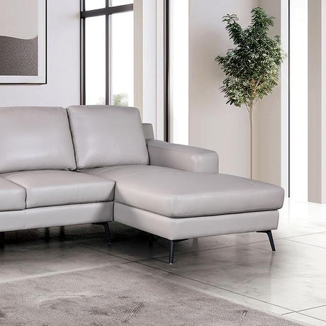  Furniture of America Stordal FM69004LG-SECT-R Sectional, Right Chaise IMAGE 1