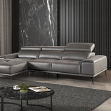  Furniture of America Vadso FM69005DG-SECT-L Sectional, Left Chaise IMAGE 1