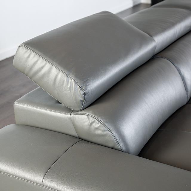  Furniture of America Vadso FM69005DG-SECT-R Sectional, Right Chaise IMAGE 5