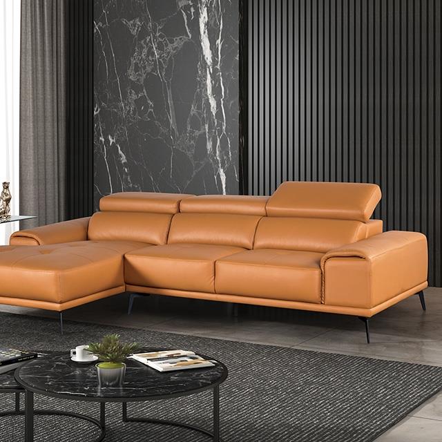  Furniture of America Vadso FM69005LB-SECT-L Sectional, Left Chaise IMAGE 1