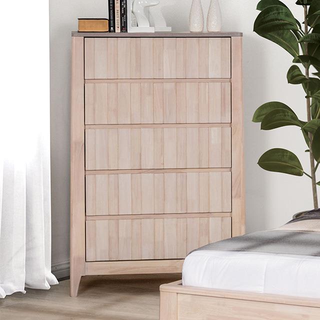  Furniture of America Gervais FM7105WH-C Chest IMAGE 1