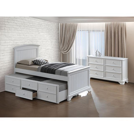  Furniture of America Fanton FM7107WH-D Dresser IMAGE 2
