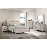  Furniture of America Mysen FM7202WH-M Mirror IMAGE 2