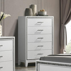  Furniture of America Lucida FM7203WH-C Chest IMAGE 1
